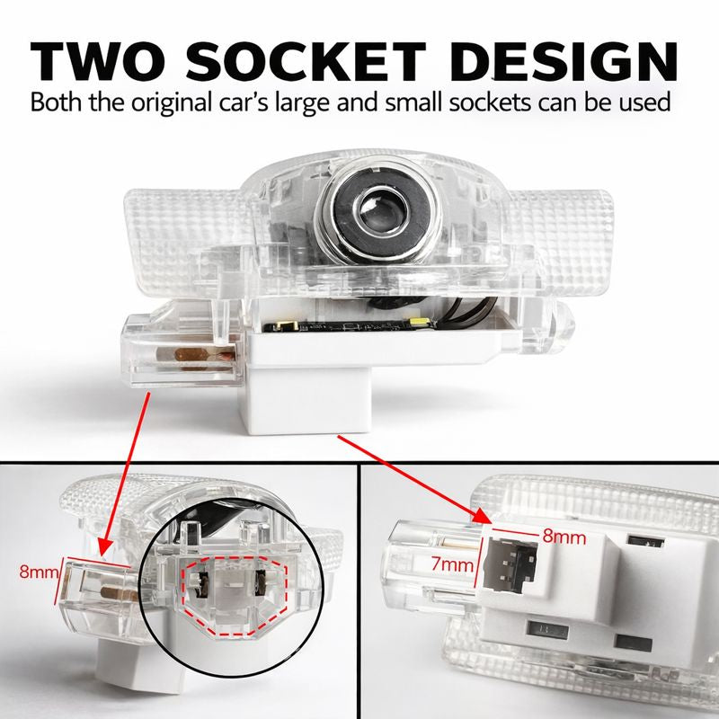 LED velkomstlys for dør – Lexus