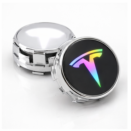 LED Flytende Senterkopper for Tesla – 4 stk (57 mm)