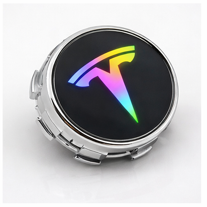 LED Flytende Senterkopper for Tesla – 4 stk (57 mm)